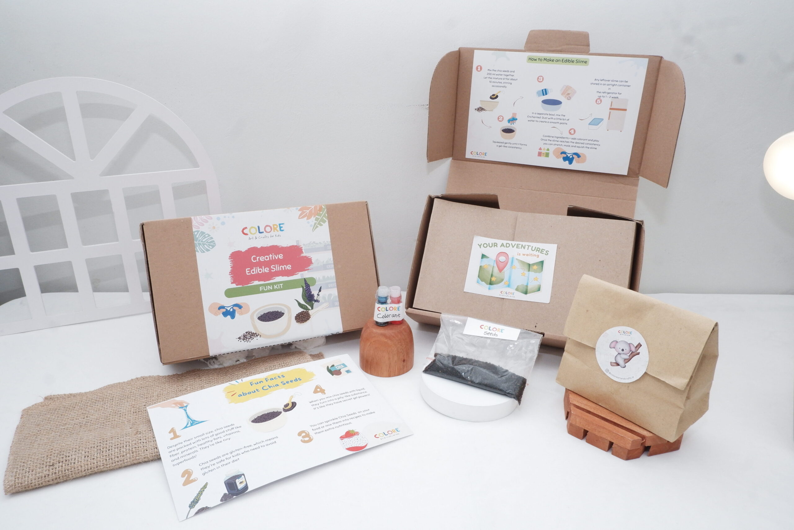 Box Fun kit Edible Slime