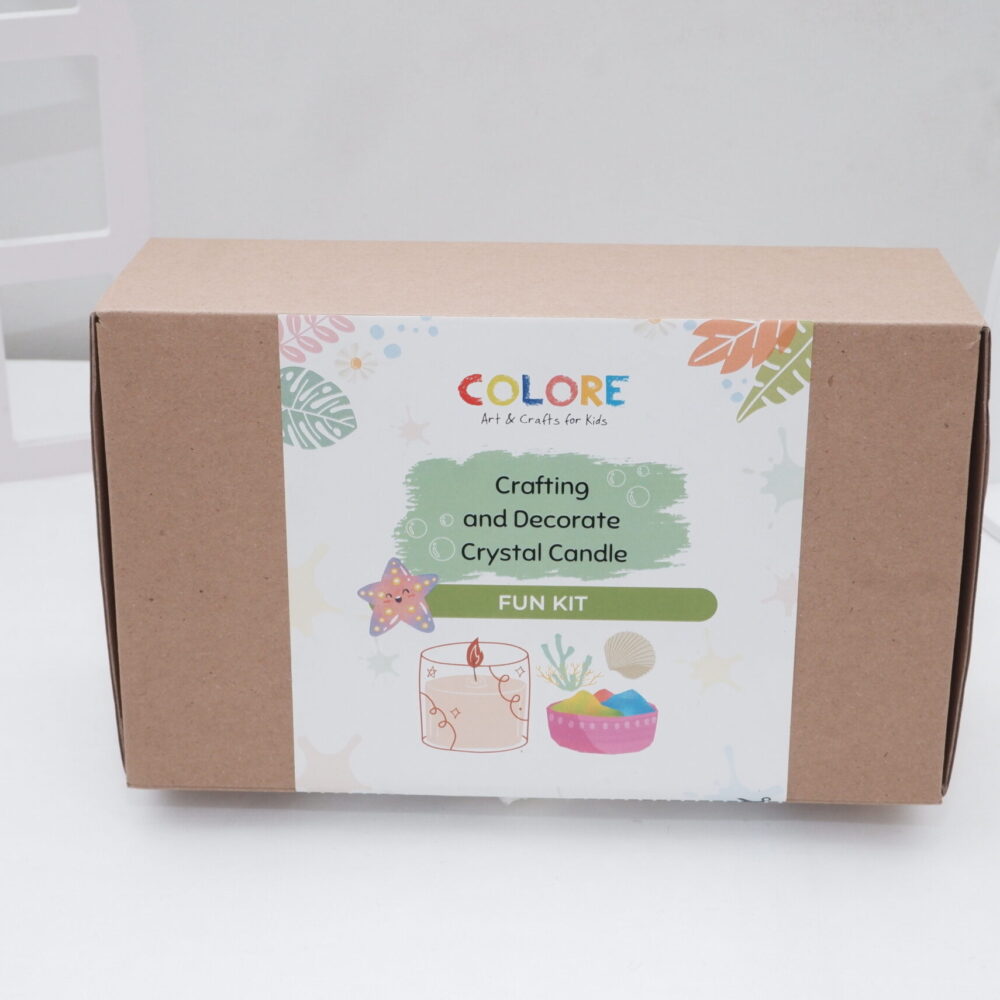 Box Fun Kit Package - Crystal Candle Kit