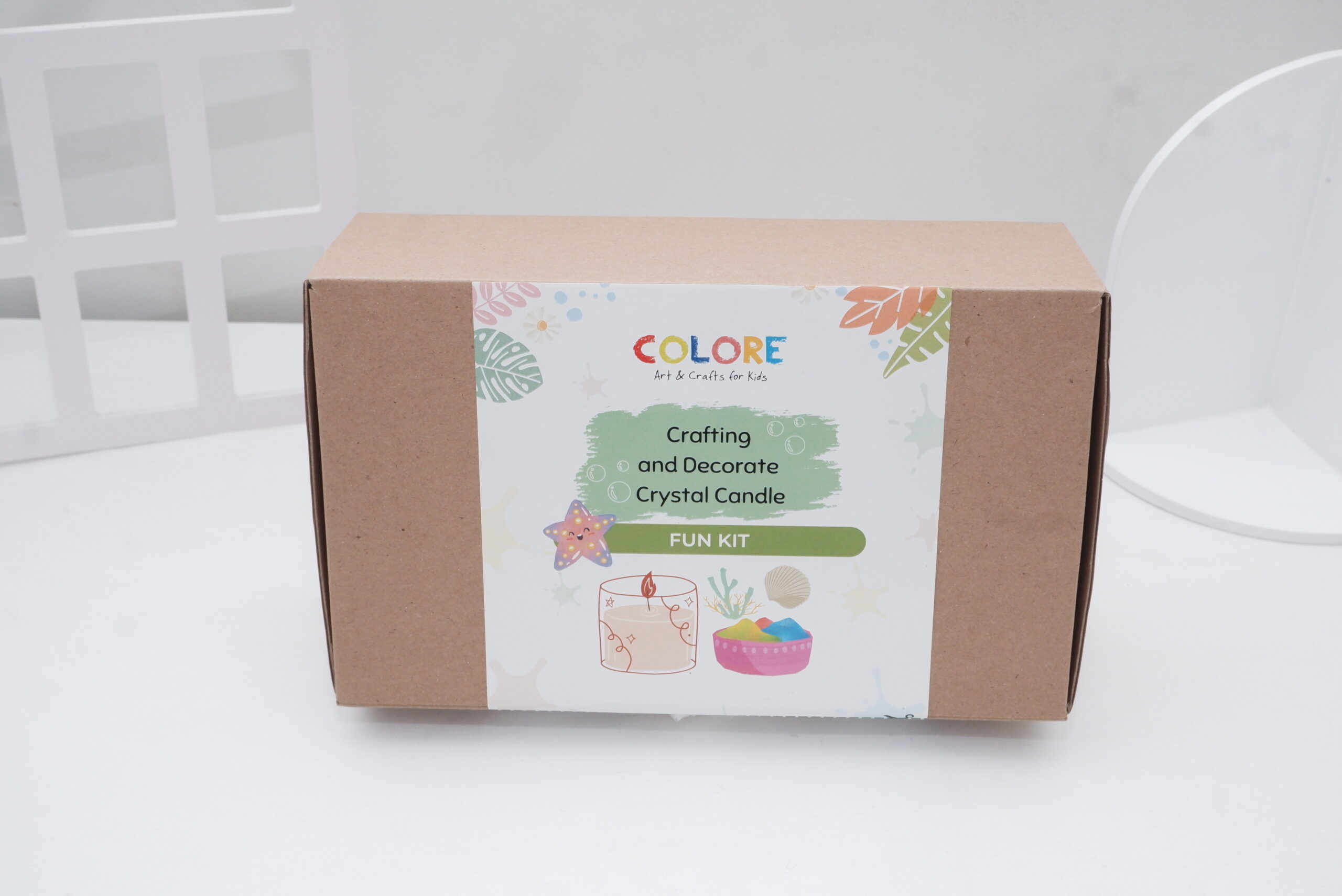 Box Fun Kit Package - Crystal Candle Kit