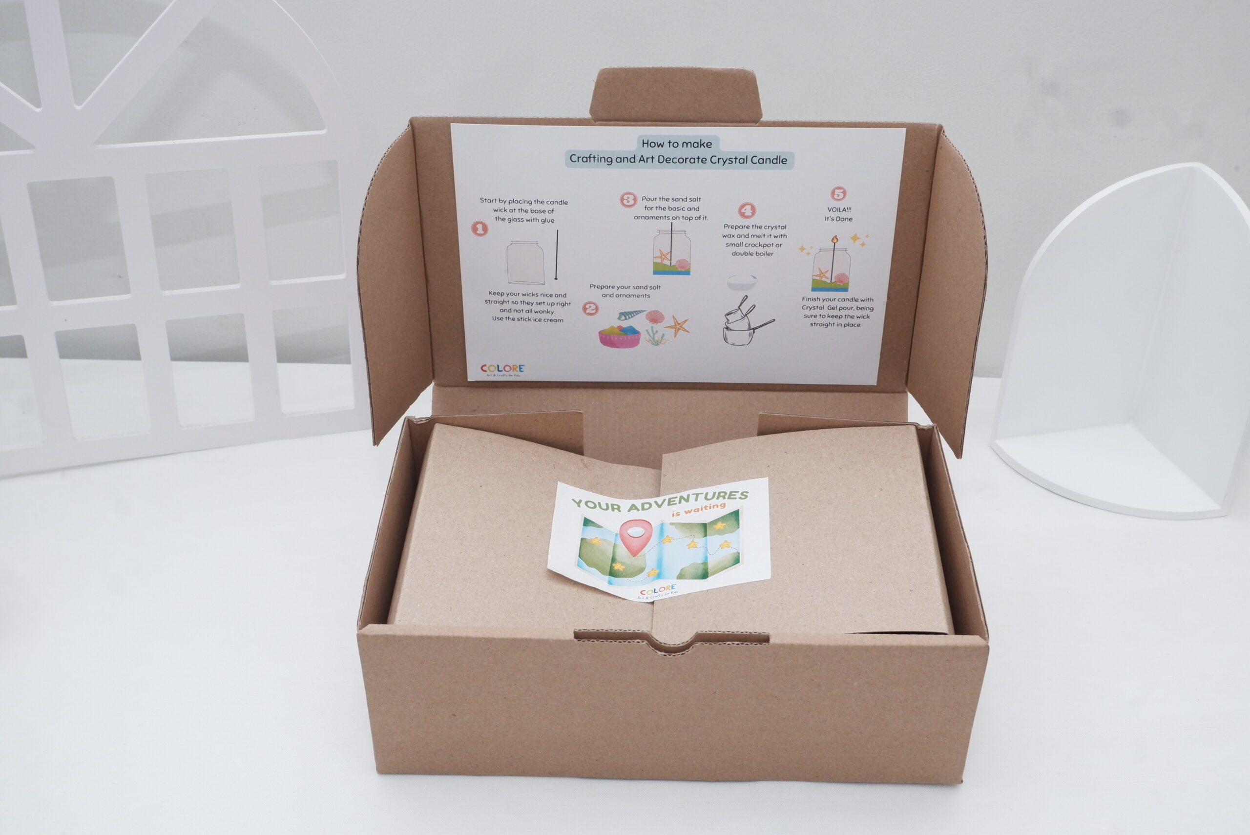 Box Fun Kit Package - Crystal Candle Kit - Gambar 3