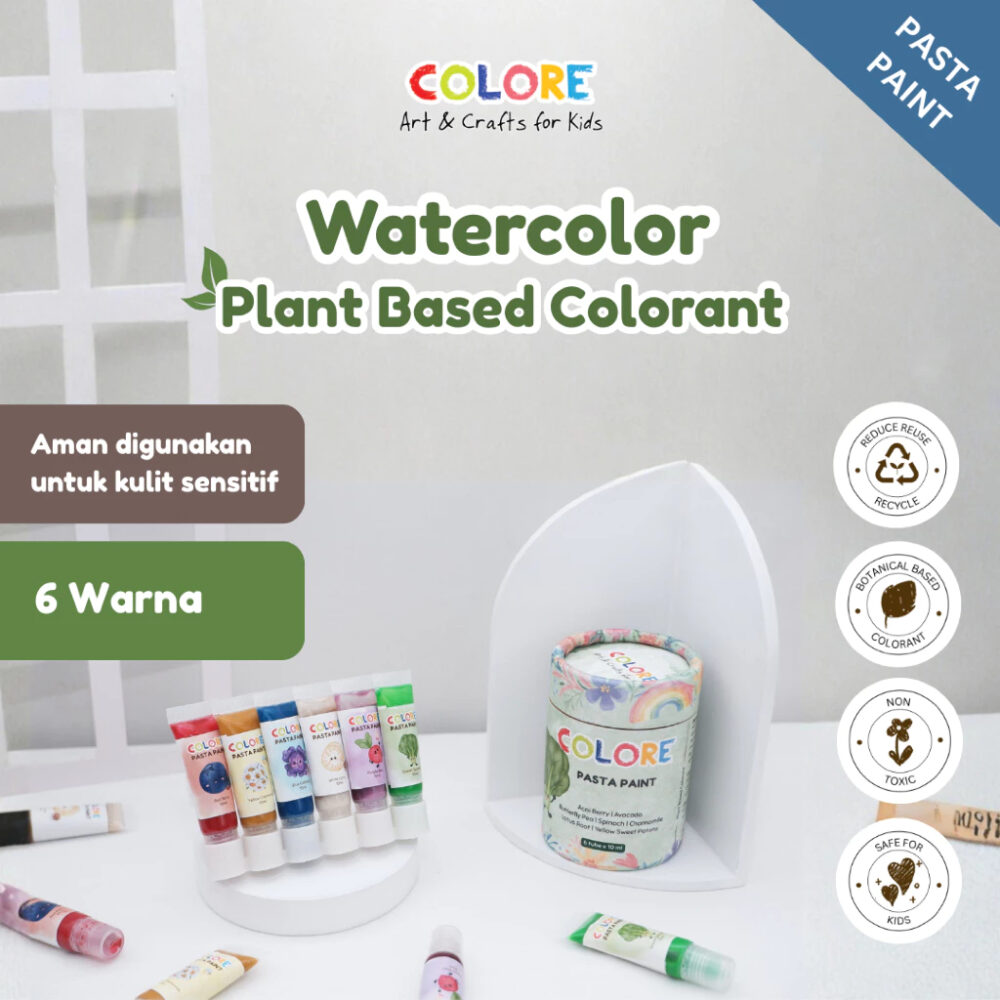 COLORE Pasta Paint 6 Tube – 10 ml