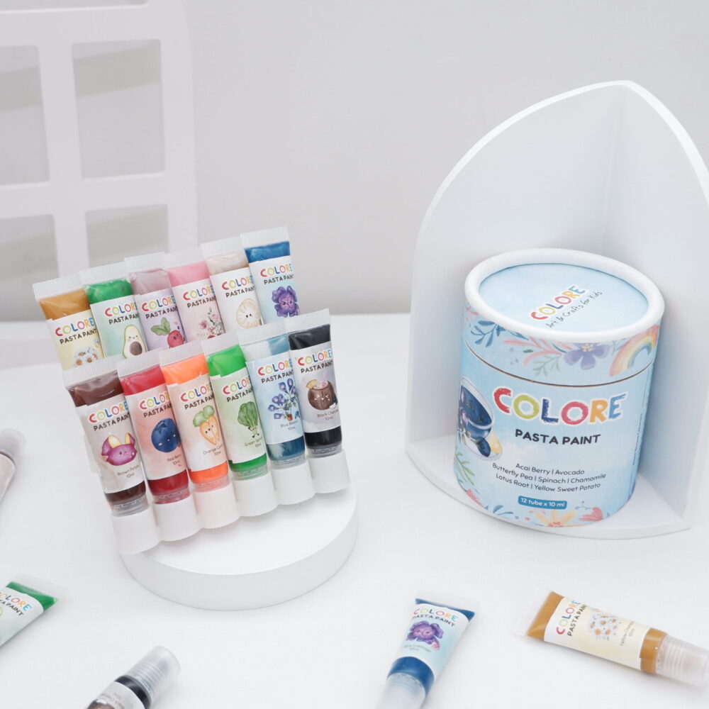 COLORE Pasta Paint 12 Tube – 10 ml